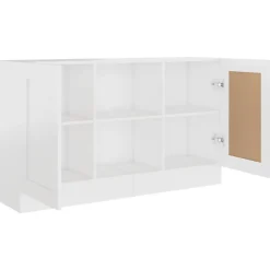 vidaXL Buffet Blanc 120x30,5x70 cm Aggloméré