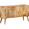 vidaXL Buffet Bois de manguier massif 110x30x60 cm