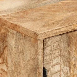vidaXL Buffet Bois de manguier massif 110x30x60 cm