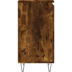 vidaXL Buffet chêne fumé 40x35x70 cm bois d'ingénierie 831062