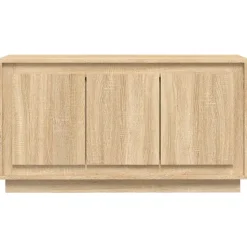 vidaXL Buffet chêne sonoma 102x35x55 cm bois d'ingénierie 831888