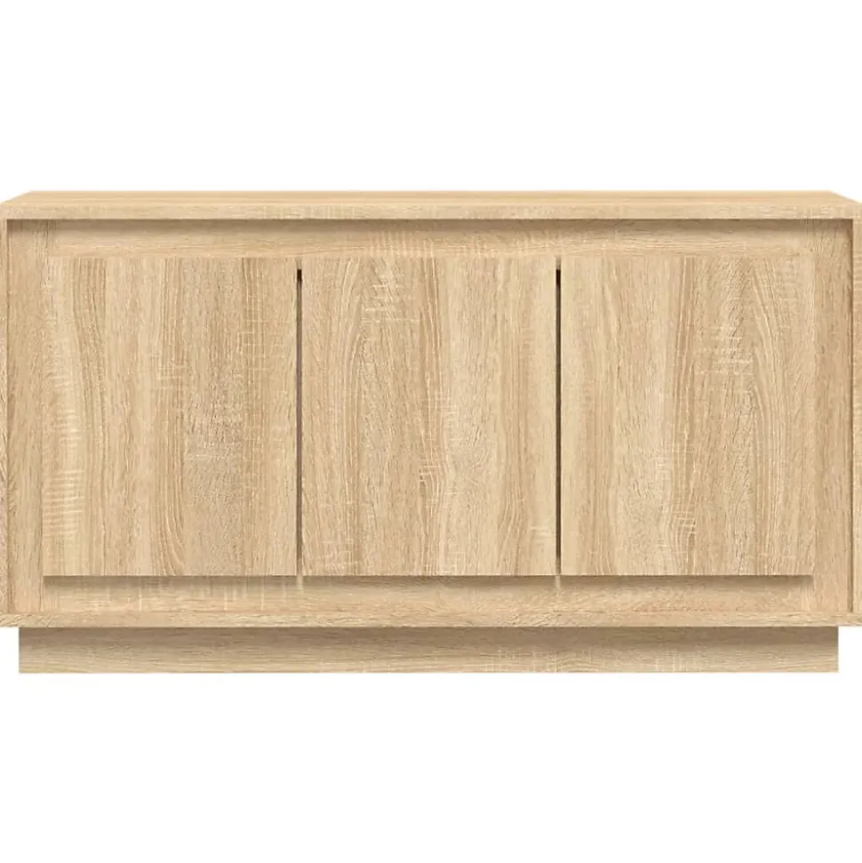 vidaXL Buffet chêne sonoma 102x35x55 cm bois d'ingénierie 831888