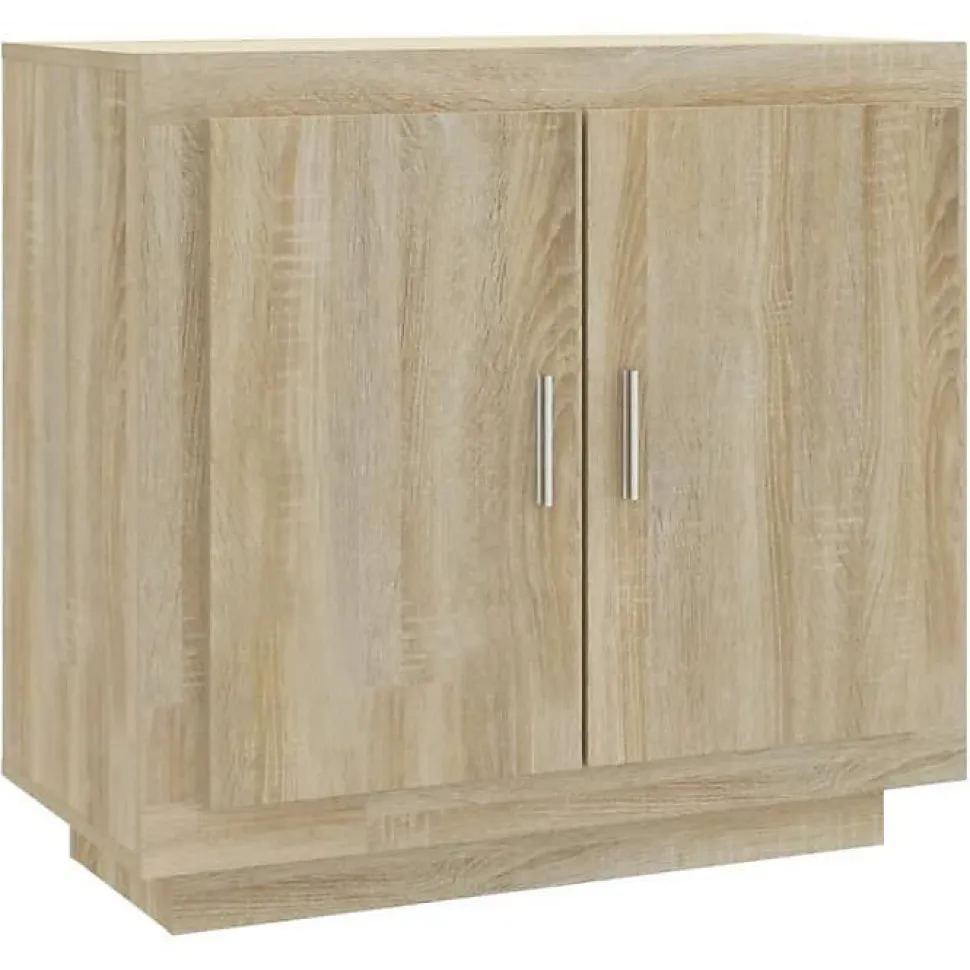 vidaXL Buffet Chêne sonoma 80x40x75 cm Bois d'ingénierie 811820