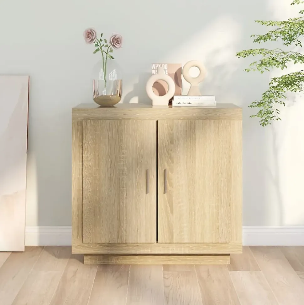 vidaXL Buffet Chêne sonoma 80x40x75 cm Bois d'ingénierie 811820