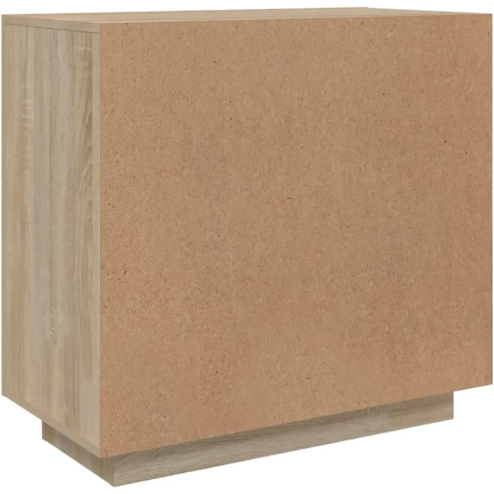 vidaXL Buffet Chêne sonoma 80x40x75 cm Bois d'ingénierie 811820