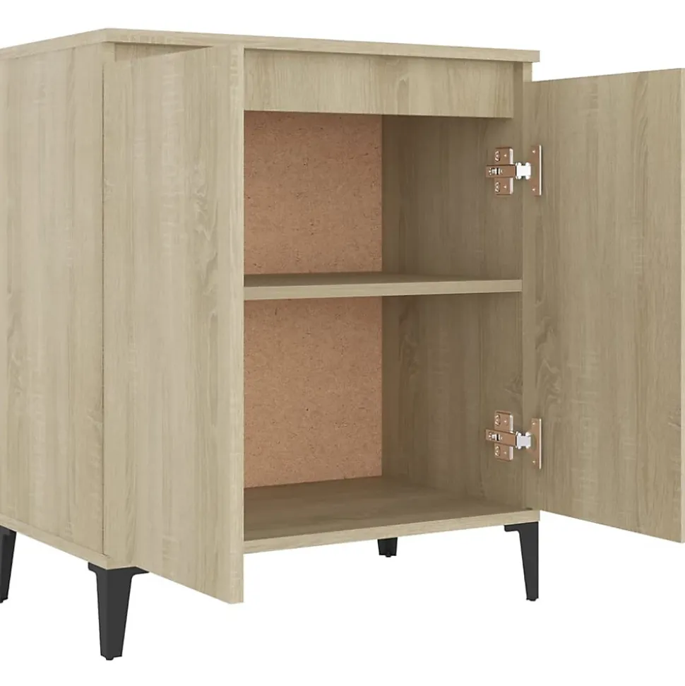 vidaXL Buffet Chêne sonoma 60x35x70 cm Aggloméré