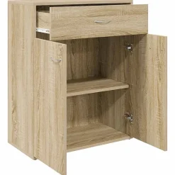 vidaXL Buffet Chêne sonoma 60x30x75 cm Bois d'ingénierie 800714
