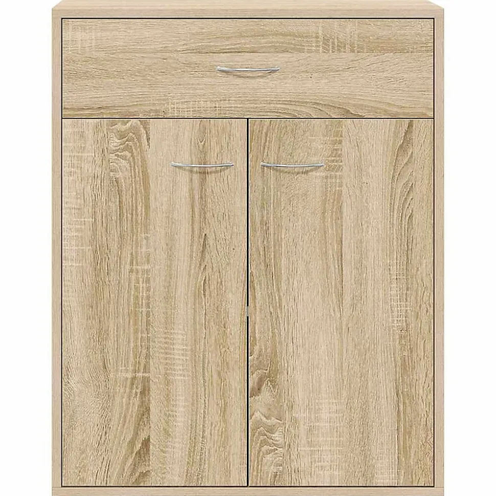 vidaXL Buffet Chêne sonoma 60x30x75 cm Bois d'ingénierie 800714