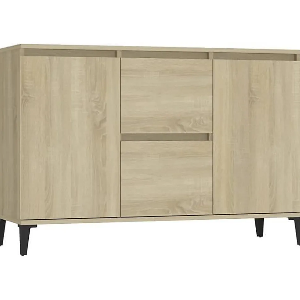 vidaXL Buffet Chêne sonoma 104x35x70 cm Aggloméré
