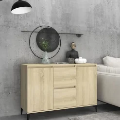 vidaXL Buffet Chêne sonoma 104x35x70 cm Aggloméré