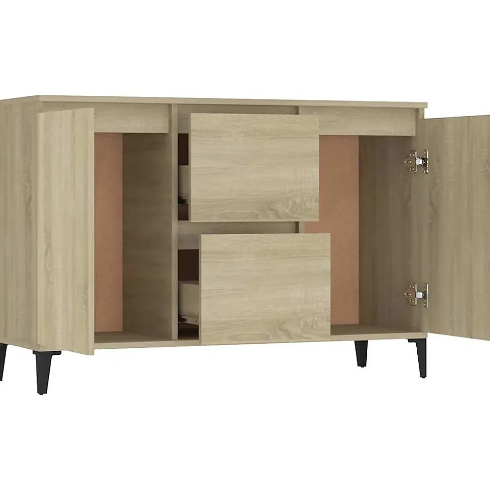 vidaXL Buffet Chêne sonoma 104x35x70 cm Aggloméré