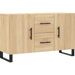 vidaXL Buffet chêne sonoma 100x36x60 cm bois d'ingénierie 828199