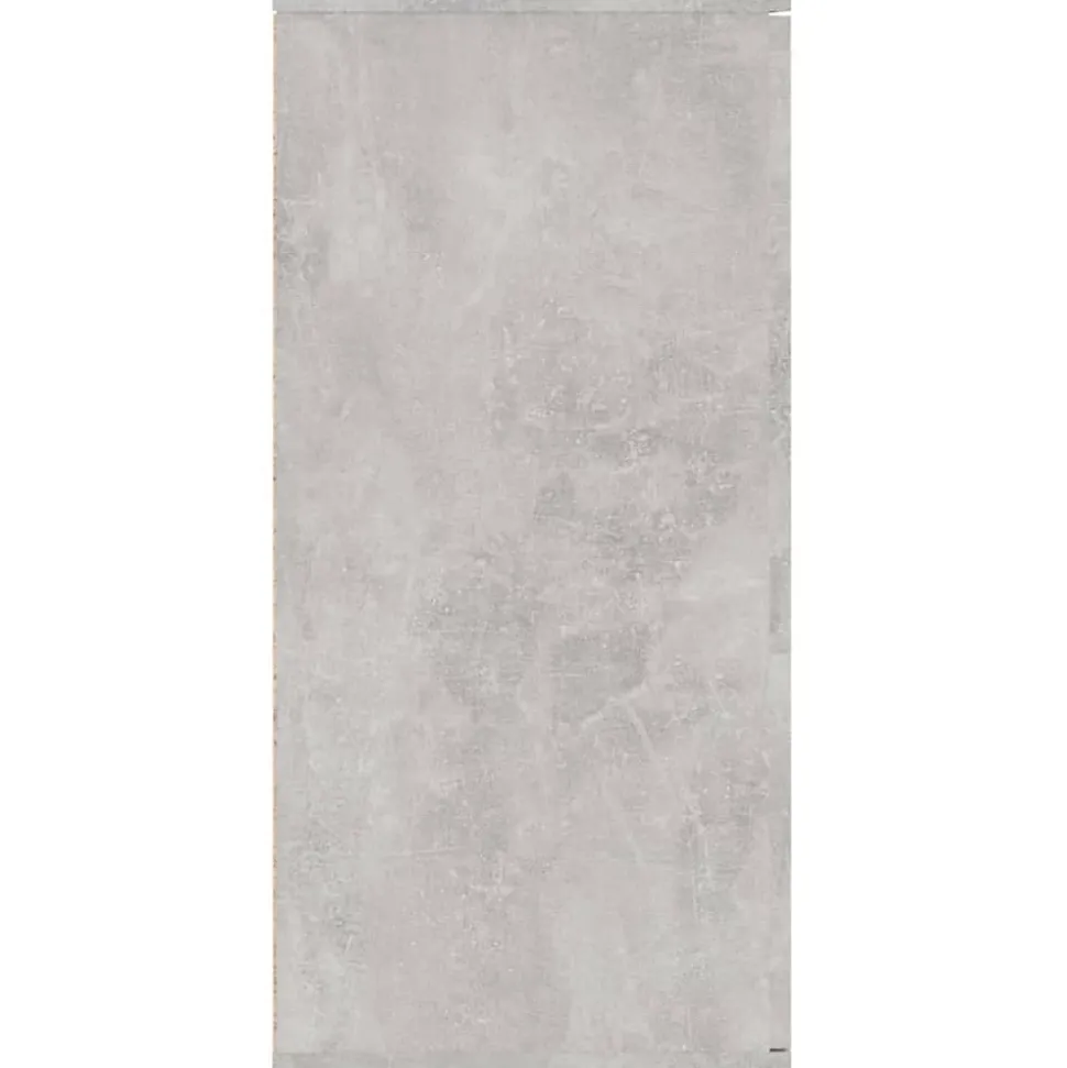 vidaXL Buffet Gris béton 160x36x75 cm Bois d'ingénierie 3074931