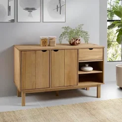 vidaXL Buffet OTTA 114x43x73,5 cm Bois massif de pin 351300