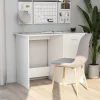 vidaXL Bureau Blanc 100 x 50 x 76 cm Aggloméré