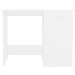 vidaXL Bureau Blanc 100 x 50 x 76 cm Aggloméré