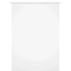 vidaXL Bureau Blanc brillant 100x55x75 cm Bois d'ingénierie 823026