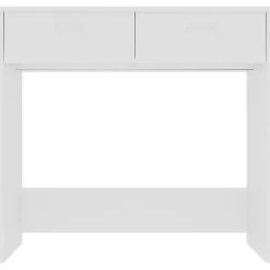 vidaXL Bureau Blanc 80x40x75 cm Aggloméré