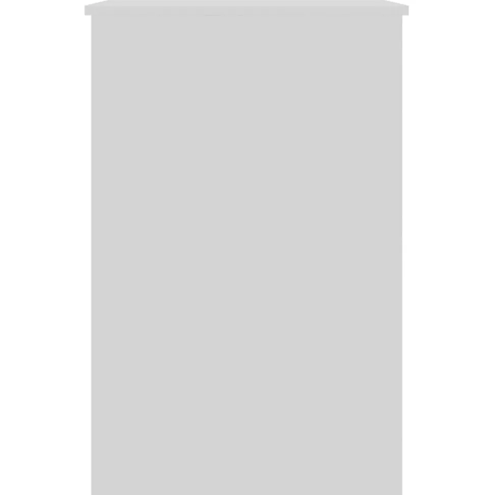 vidaXL Bureau Blanc 100x50x76 cm Aggloméré