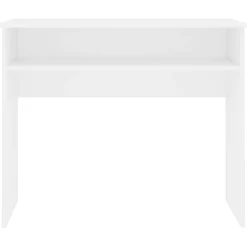 vidaXL Bureau Blanc 90x50x74 cm Aggloméré