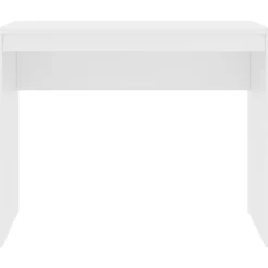 vidaXL Bureau Blanc 90x40x72 cm Bois d'ingénierie 800378