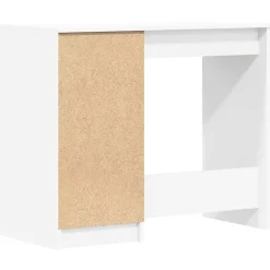 vidaXL Bureau Blanc 90x45x76 cm Aggloméré
