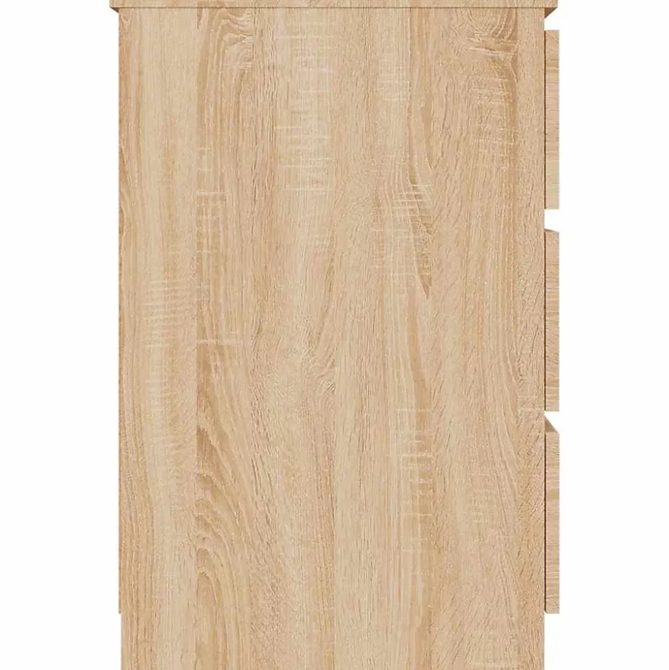 vidaXL Bureau Chêne sonoma 140x50x77 cm Aggloméré