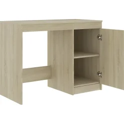 vidaXL Bureau Chêne sonoma 100x50x76 cm Aggloméré