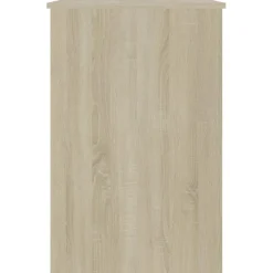 vidaXL Bureau Chêne sonoma 100x50x76 cm Aggloméré