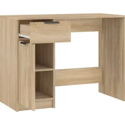 vidaXL Bureau Chêne sonoma 100x50x75 cm Bois d'ingénierie 811496