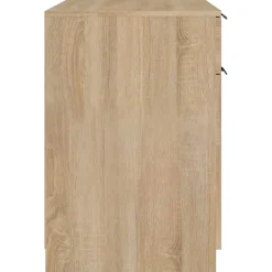 vidaXL Bureau Chêne sonoma 100x50x75 cm Bois d'ingénierie 811496
