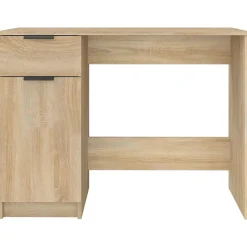 vidaXL Bureau Chêne sonoma 100x50x75 cm Bois d'ingénierie 811496