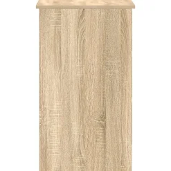 vidaXL Bureau Chêne sonoma 90x45x76 cm Aggloméré 801376