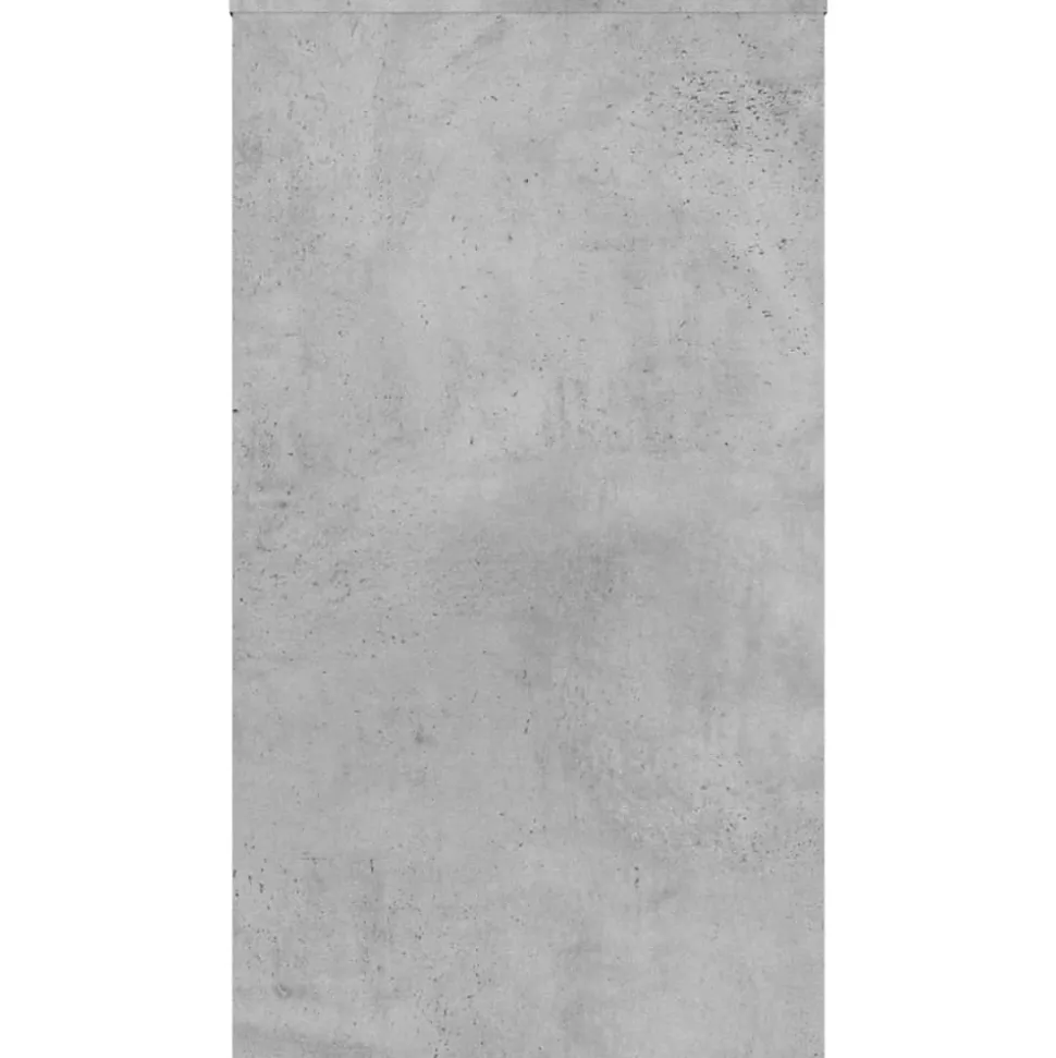 vidaXL Bureau Gris béton 90x40x72 cm Bois d'ingénierie 800382