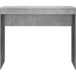 vidaXL Bureau Gris béton 90x40x72 cm Bois d'ingénierie 800382