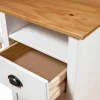vidaXL Bureau Hill avec 3 tiroirs 120x50x74 cm Bois pin massif 288998