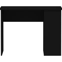 vidaXL Bureau Noir 100x55x75 cm Bois d'ingénierie 823025