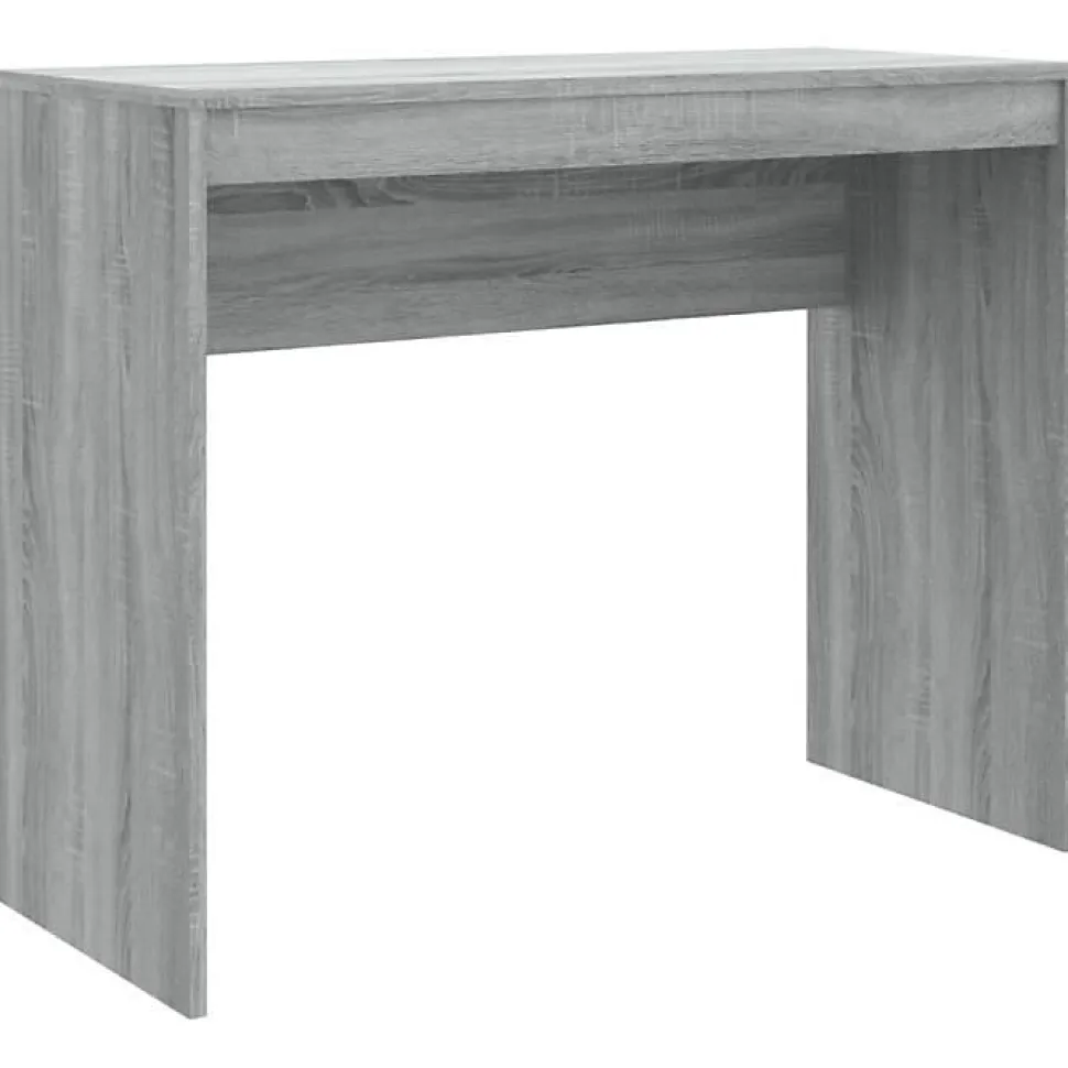vidaXL Bureau Sonoma gris 90x40x72 cm Bois d'ingénierie 815304