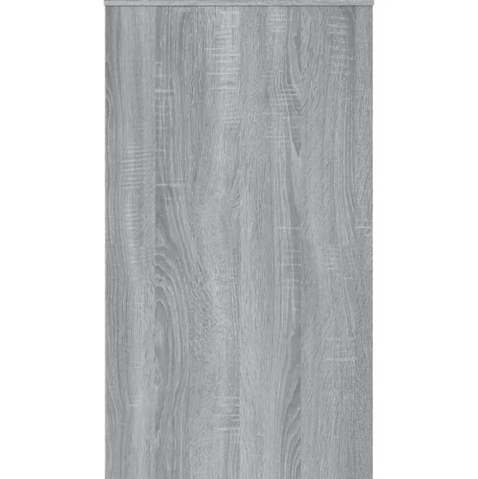 vidaXL Bureau Sonoma gris 90x40x72 cm Bois d'ingénierie 815304
