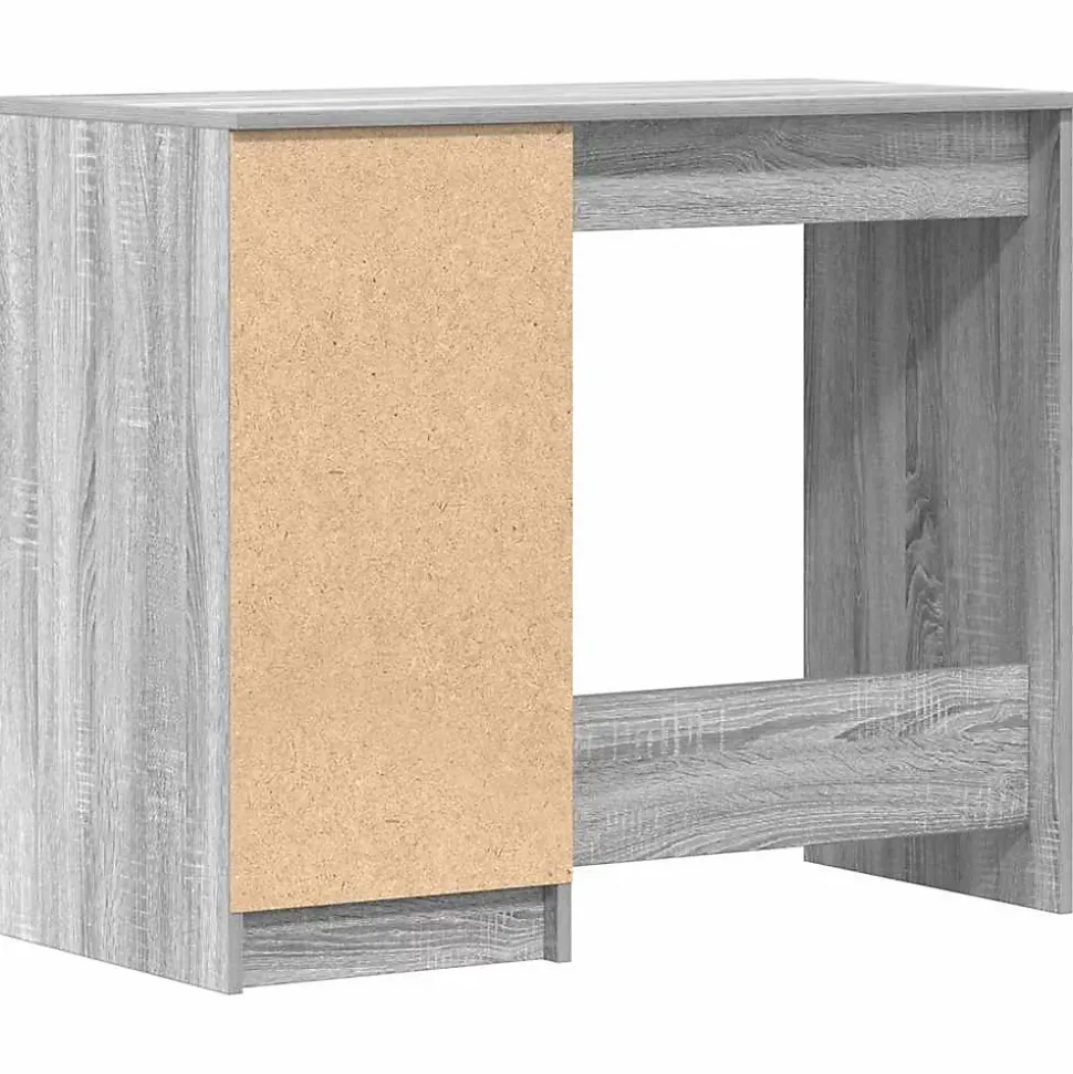 vidaXL Bureau Sonoma gris 90x45x76 cm Bois d'ingénierie 815508