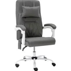 vidaXL Chaise de Bureau de Massage Fauteuil d'Ordinateur Inclinable Siège de Bureau Fauteuil Ergonomique Maison Intérieur 20313