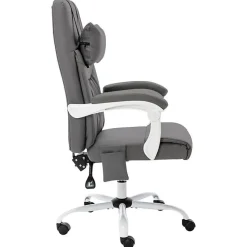 vidaXL Chaise de Bureau de Massage Fauteuil d'Ordinateur Inclinable Siège de Bureau Fauteuil Ergonomique Maison Intérieur 20313