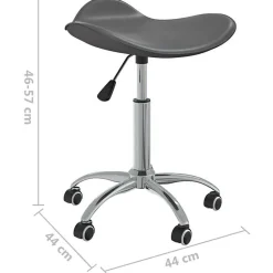 vidaXL Chaise de Bureau Pivotante Siège de Bureau Chaise d'Ordinateur Chaise Ergonomique Salon Intérieur Hauteur Réglable 3088560