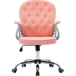 vidaXL Chaise de Bureau Pivotante Fauteuil de Bureau Siège d'Ordinateur Salon Chambre d'Etude Maison Intérieur Hauteur 289361