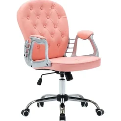 vidaXL Chaise de Bureau Pivotante Fauteuil de Bureau Siège d'Ordinateur Salon Chambre d'Etude Maison Intérieur Hauteur 289361