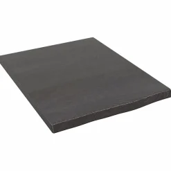 vidaXL Comptoir de salle de bain gris foncé 40x50x2 cm bois traité 3156191