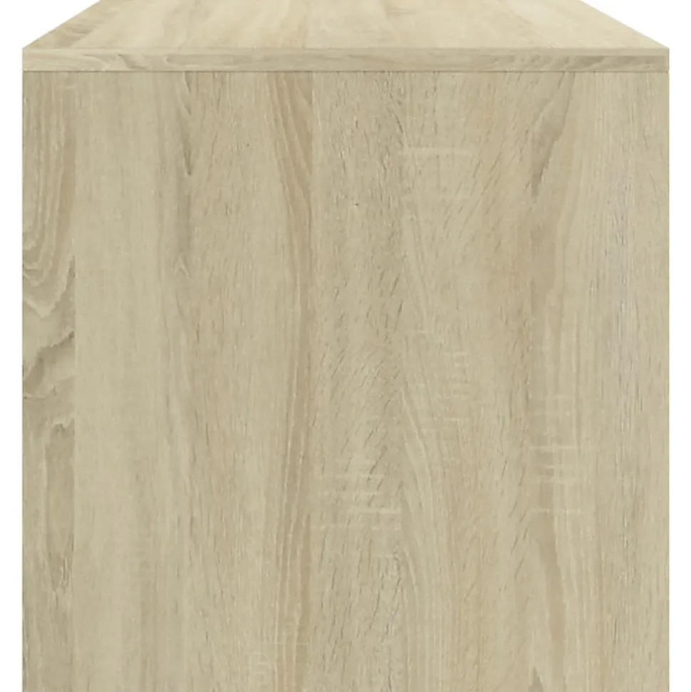 vidaXL Meuble TV Chêne sonoma 100 x 40 x 40 cm Aggloméré