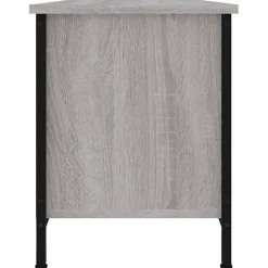 vidaXL Meuble TV sonoma gris 102x35x45 cm bois d'ingénierie 826288