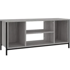 vidaXL Meuble TV sonoma gris 102x35x45 cm bois d'ingénierie 826288
