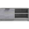 vidaXL Meuble TV Sonoma gris 80x35x36,5 cm Bois d'ingénierie 817119